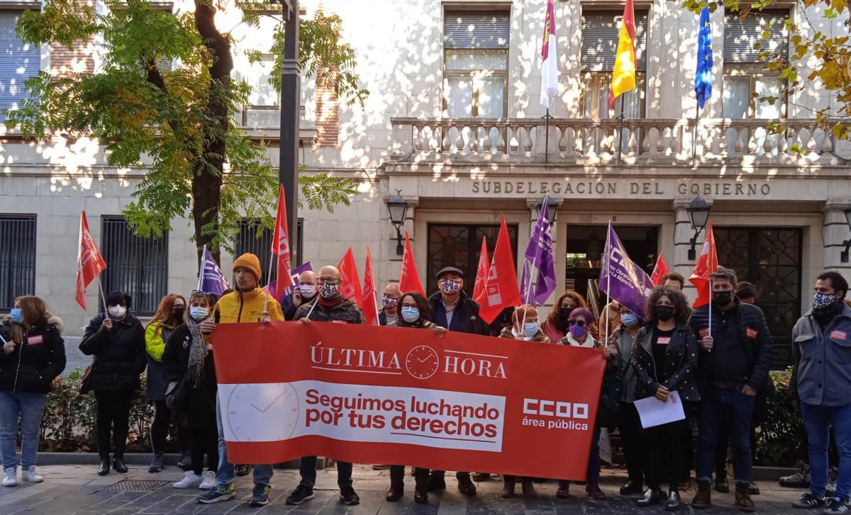 CCOO exige el cumplimiento de los acuerdos y la recuperacin de la negociacin en el rea pblica.