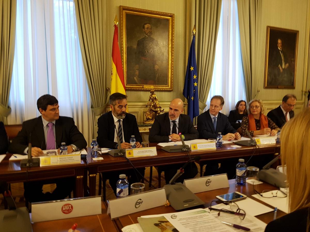 MESA GENERAL DE NEGOCIACIN DE LA AGE de 28 de oct 2018