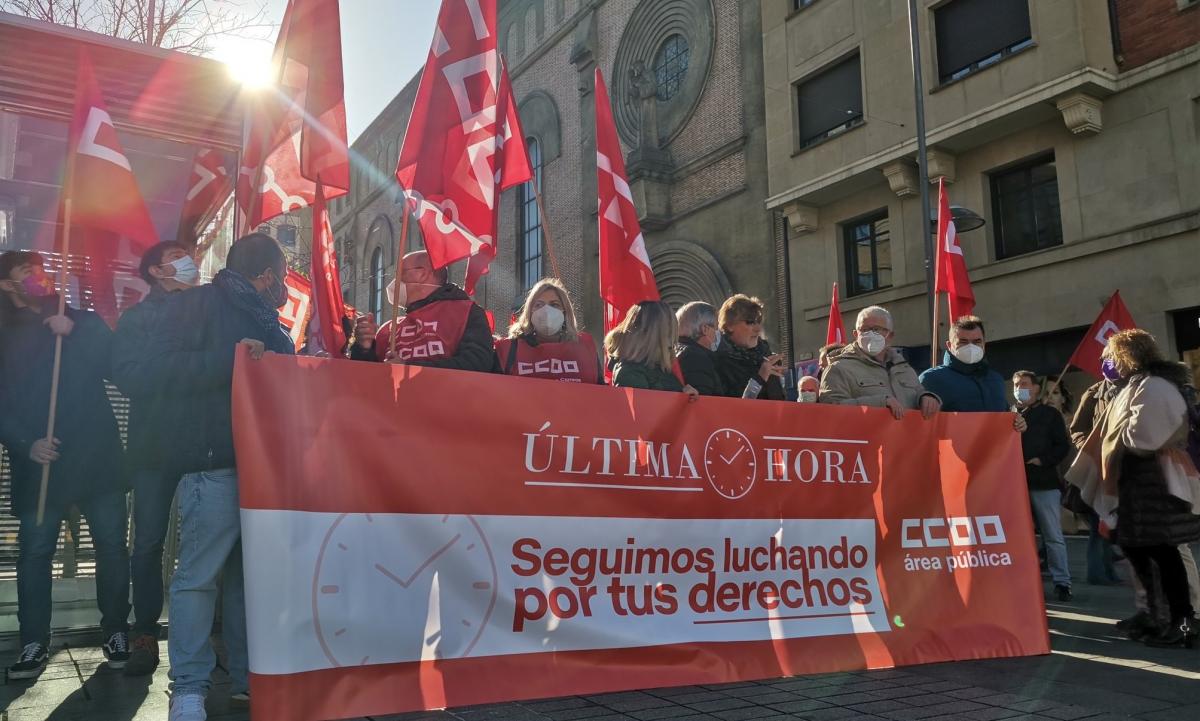 CCOO exige el cumplimiento de los acuerdos y la recuperacin de la negociacin en el rea pblica (Navarra).