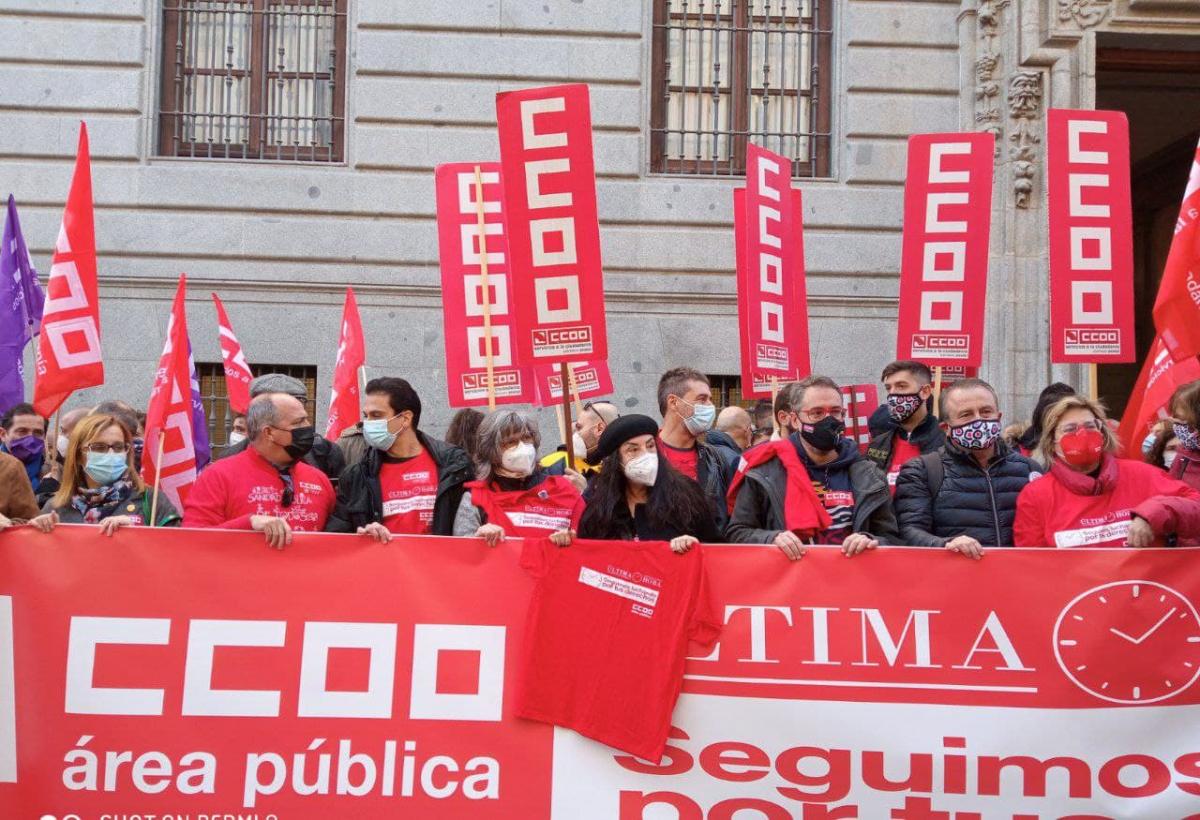 CCOO exige el cumplimiento de los acuerdos y la recuperacin de la negociacin en el rea pblica.