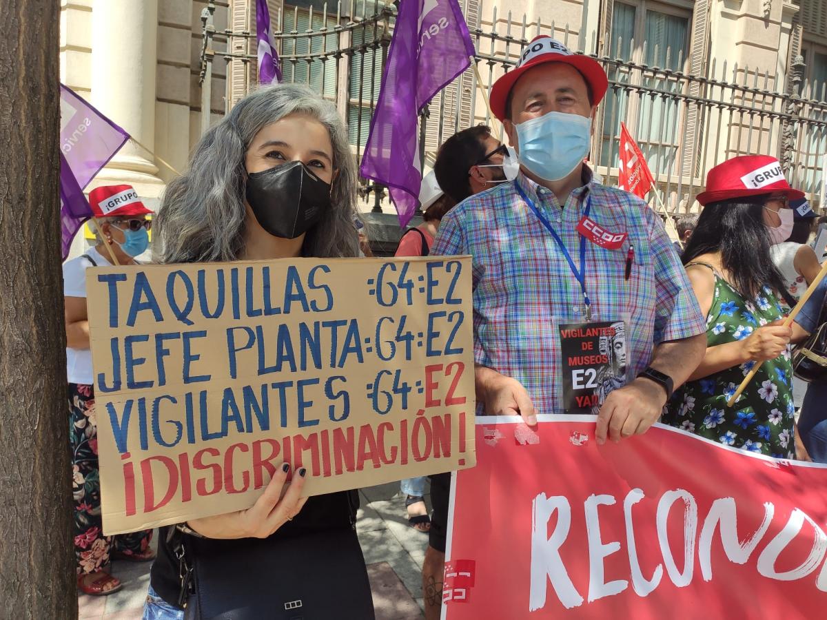 Accin reivindicativa de CCOO en Funcin Pblica #26J