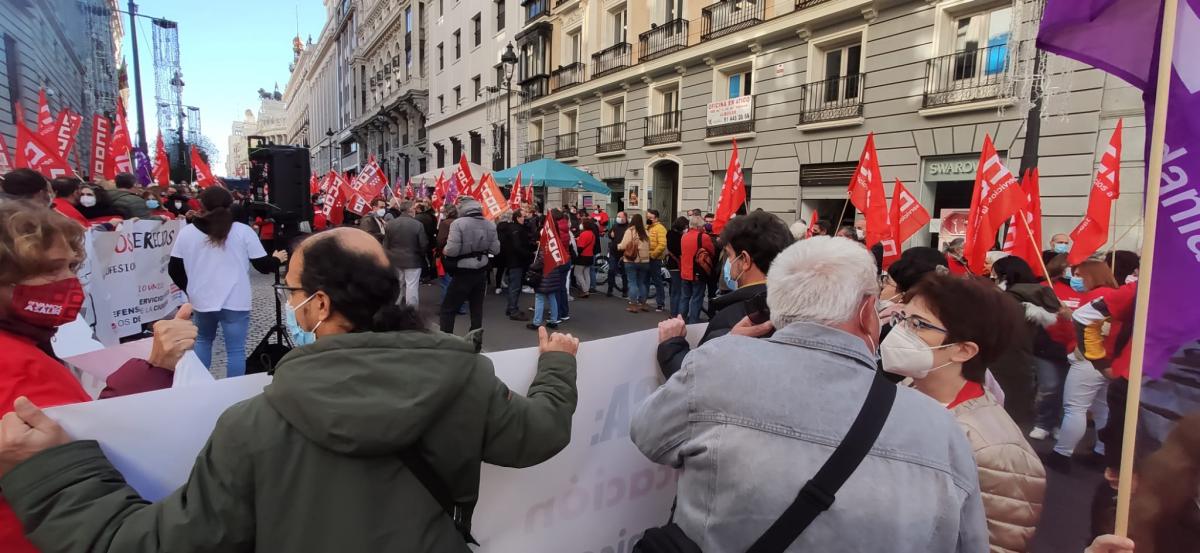 CCOO exige el cumplimiento de los acuerdos y la recuperacin de la negociacin en el rea pblica.