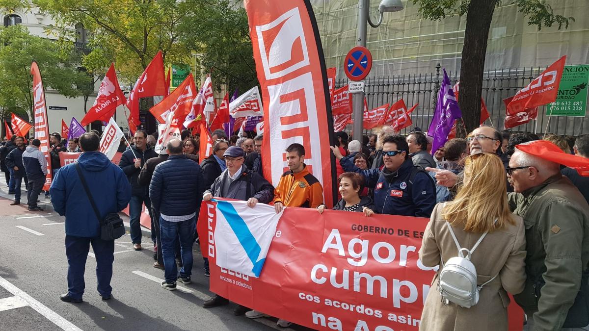 Concentracin 7N #AhoraCumple en la Secretara de Estado de Funcin Pblica