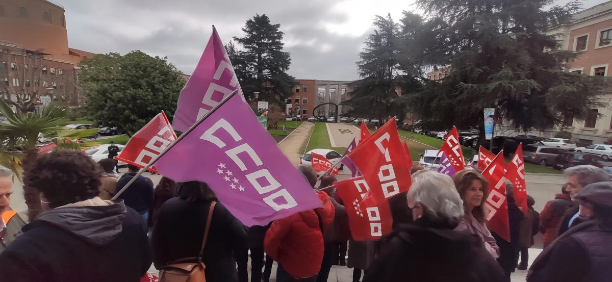Concentraciones en el CSIC del mircoles, 6 de abril de 2022.