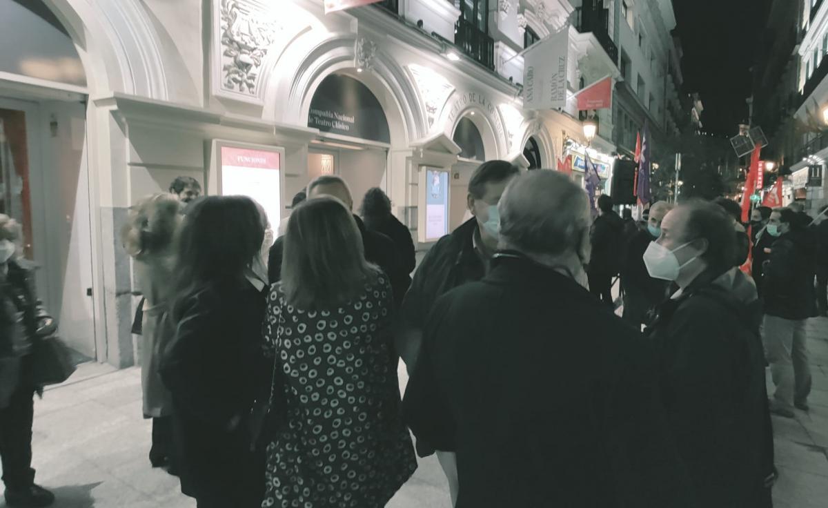 Concentracin de CCOO en el Teatro de la Comedia