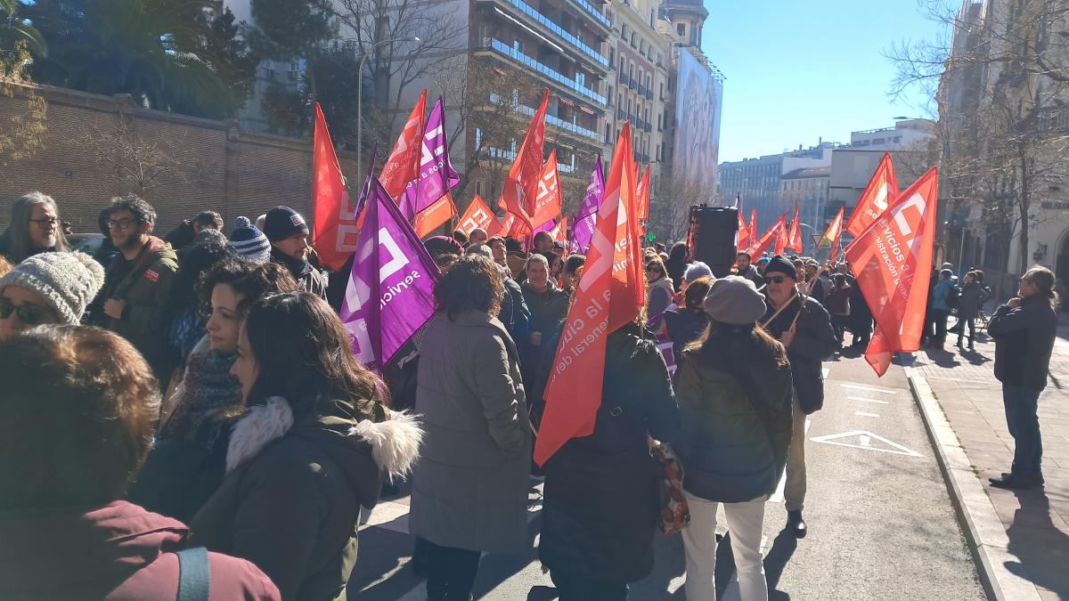 Concentracin #LFPAGE ante la Secretara de Estado de la Funcin Pblica