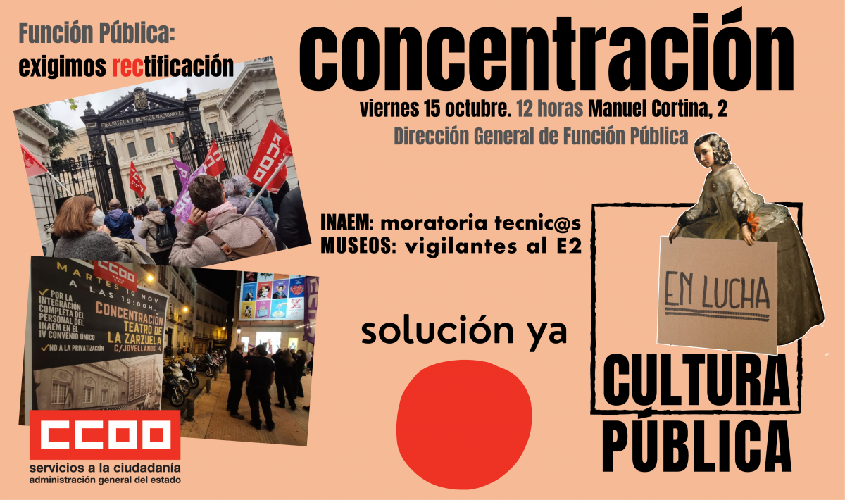 Cultura pblica: solucin ya!