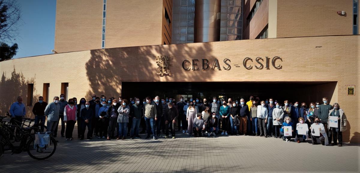 Concentraciones del 2M ante los centros de trabajo dependientes del Consejo Superior de Investigaciones Cientficas (CSIC).