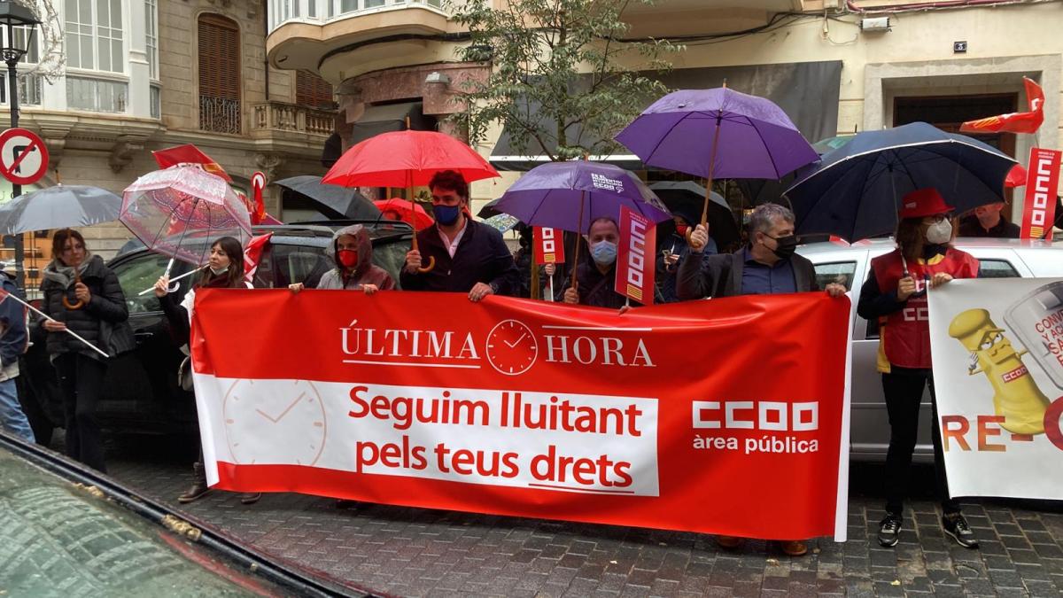 CCOO exige el cumplimiento de los acuerdos y la recuperacin de la negociacin en el rea pblica (Illes).