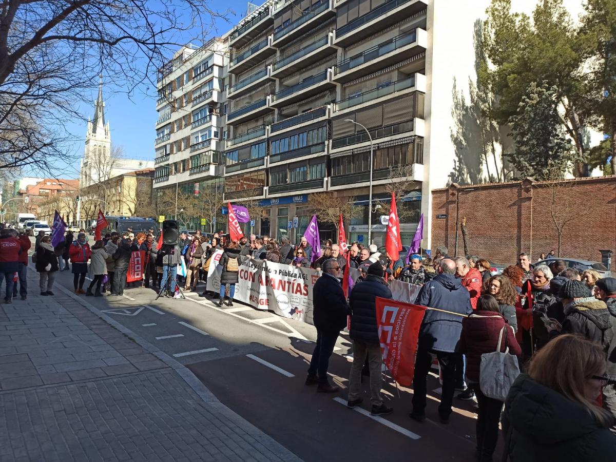 Concentracin #LFPAGE ante la Secretara de Estado de la Funcin Pblica