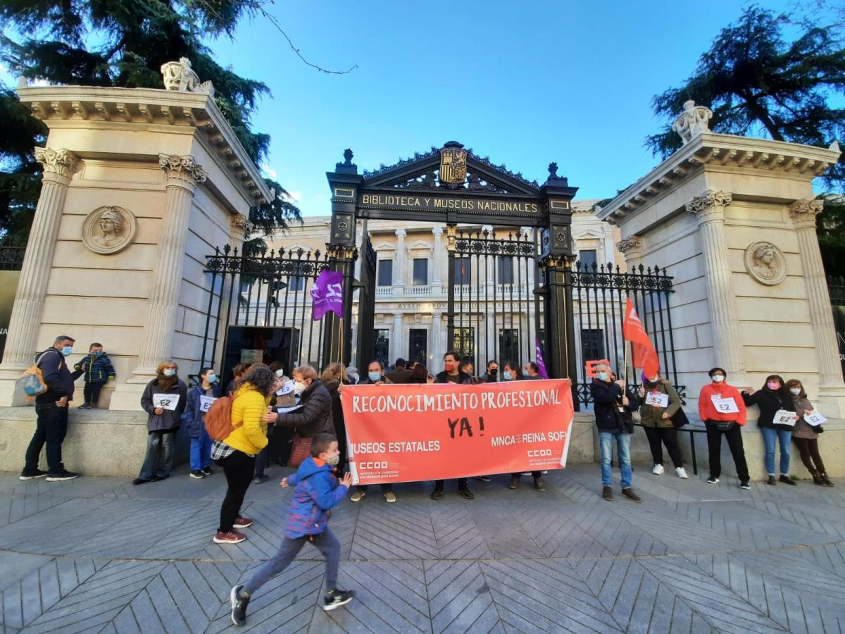 20M: Concentracin y Paros en Museos Estatales