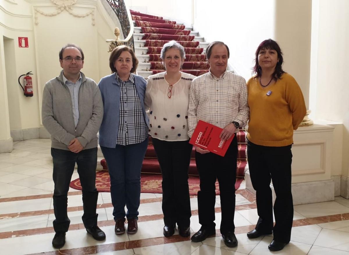 Equipo de negociacin del IV Convenio nico de CCOO