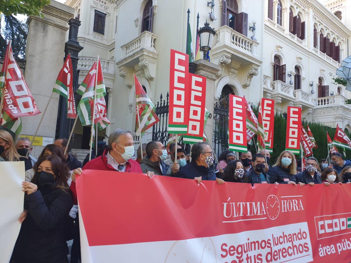 CCOO exige el cumplimiento de los acuerdos y la recuperacin de la negociacin en el rea pblica.