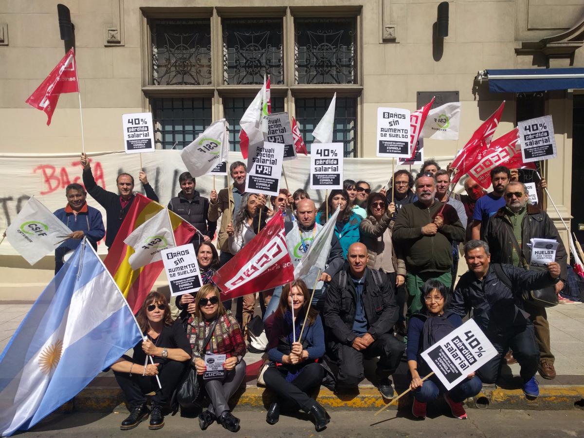 Empleados pblicos del Servicio Exterior en Argentina
