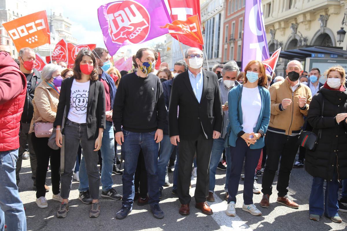 Primero de Mayo 2021 (Foto de CCOO Madrid)
