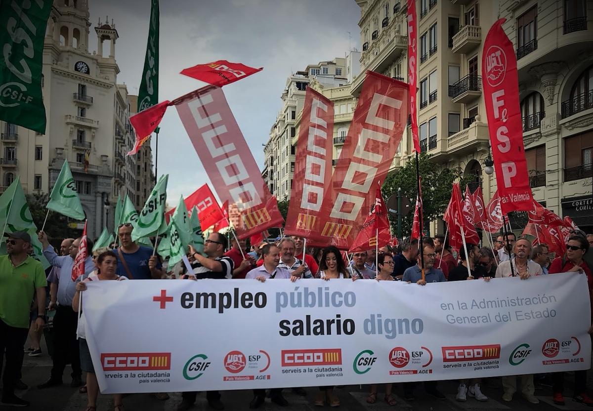 Movilizacin de Valencia, 12 de junio, en defensa de los Servicios Pblicos