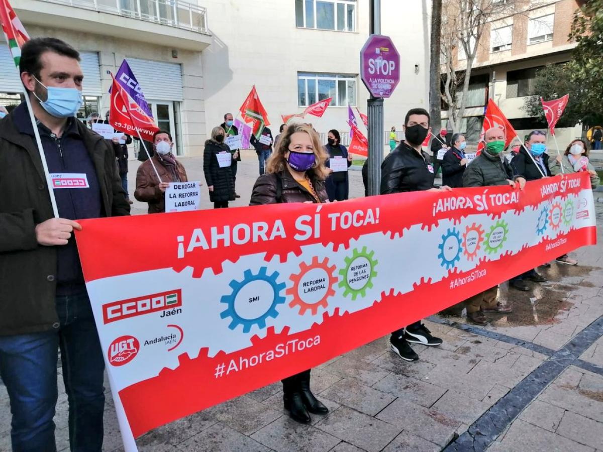 Protesta #AhoraSToca 11F en Jan