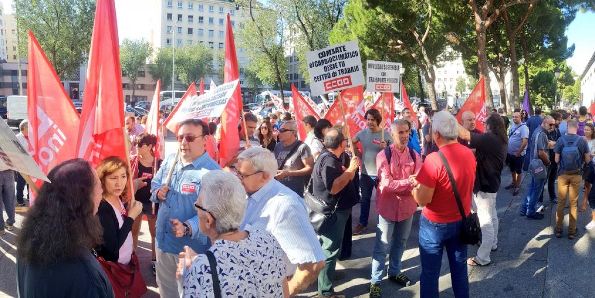Concentracin Semana Accin Climtica 27S2019 en MITECO
