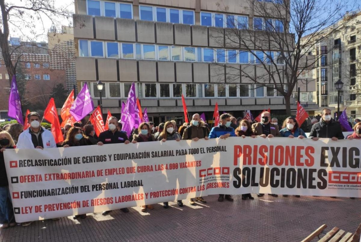 CCOO defendiendo derechos y negociacin colectiva ante Funcin Pblica.