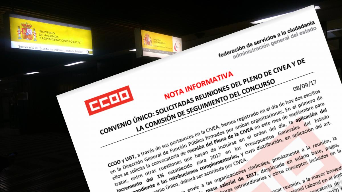 Nota Informativa Convenio nico