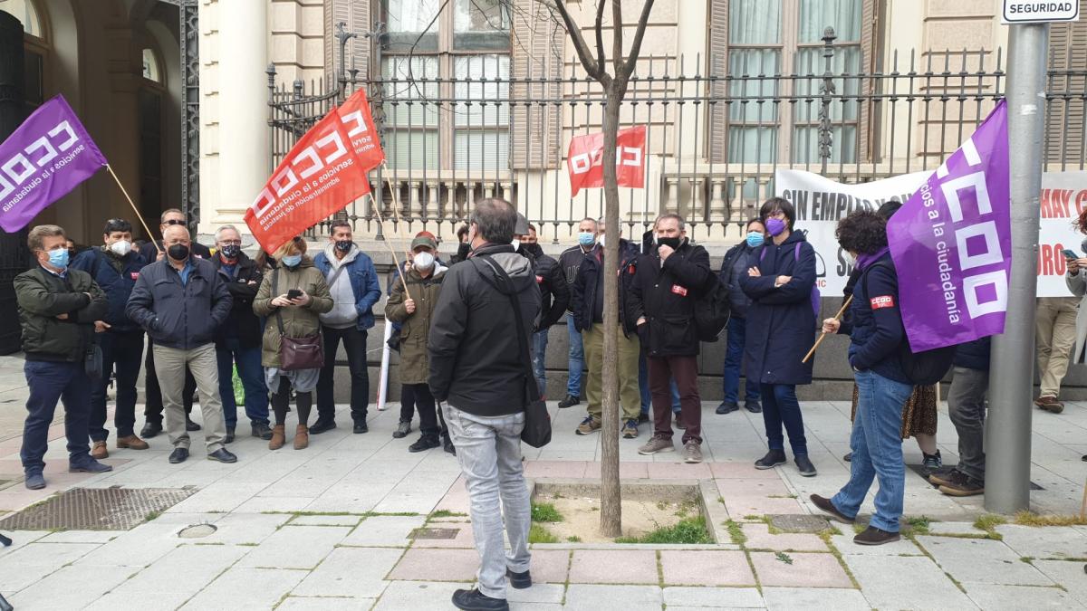 Concentracin de CCOO en Funcin Pblica