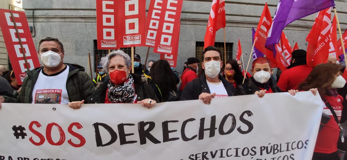 CCOO exige el cumplimiento de los acuerdos y la recuperacin de la negociacin en el rea pblica.