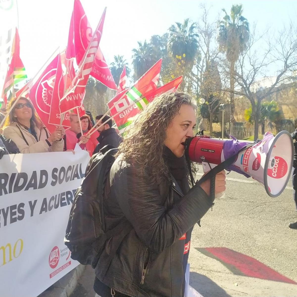 CCOO, CSIF, y UGT seguimos con las movilizaciones en la Seguridad Social
