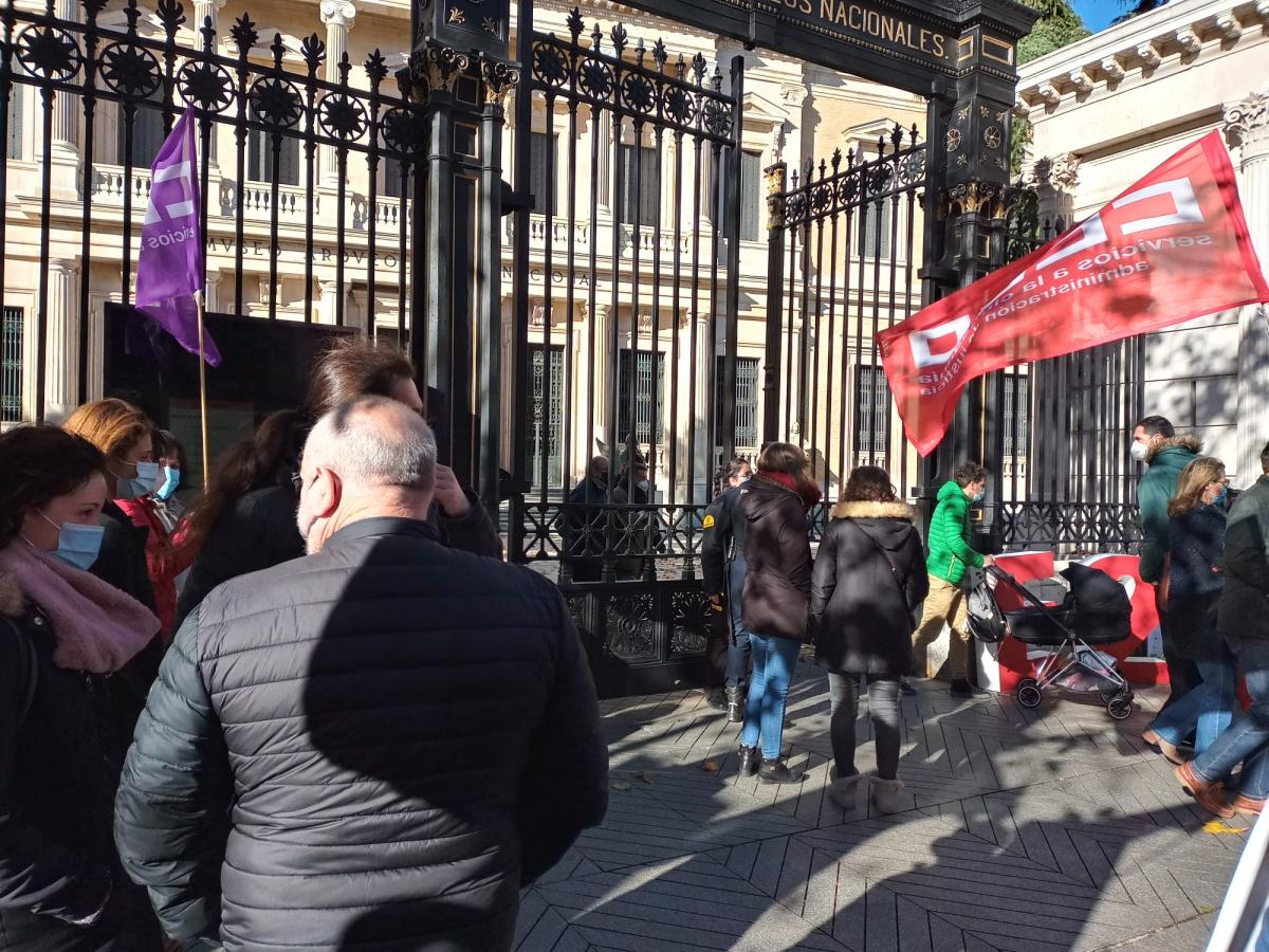 Cierre por huelga en el Museo Arqueolgico Nacional