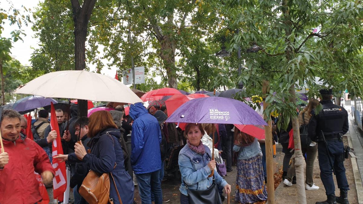 Concentracin de CCOO 17O frente al Ministerio de Poltica Territorial y Funcin Pblica