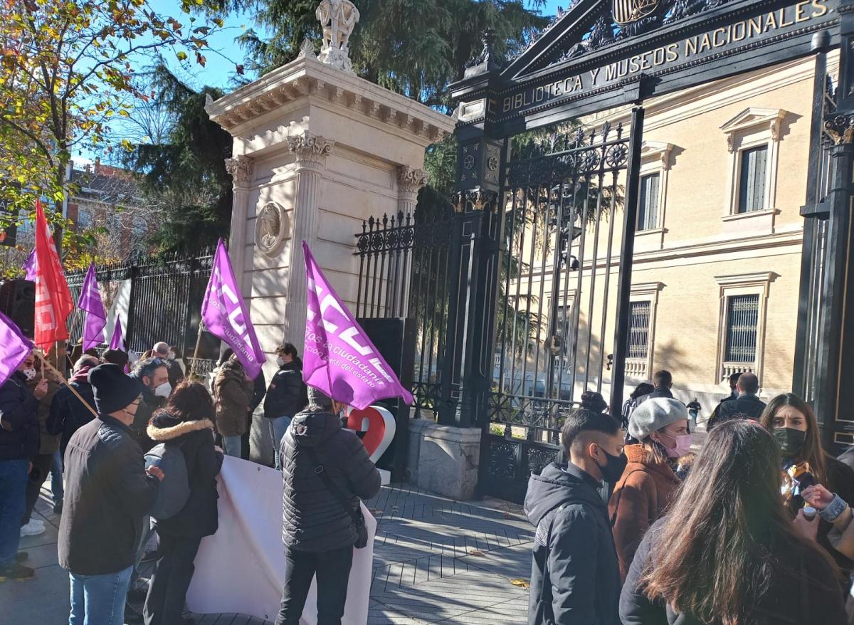 Cierre por huelga en el Museo Arqueolgico Nacional