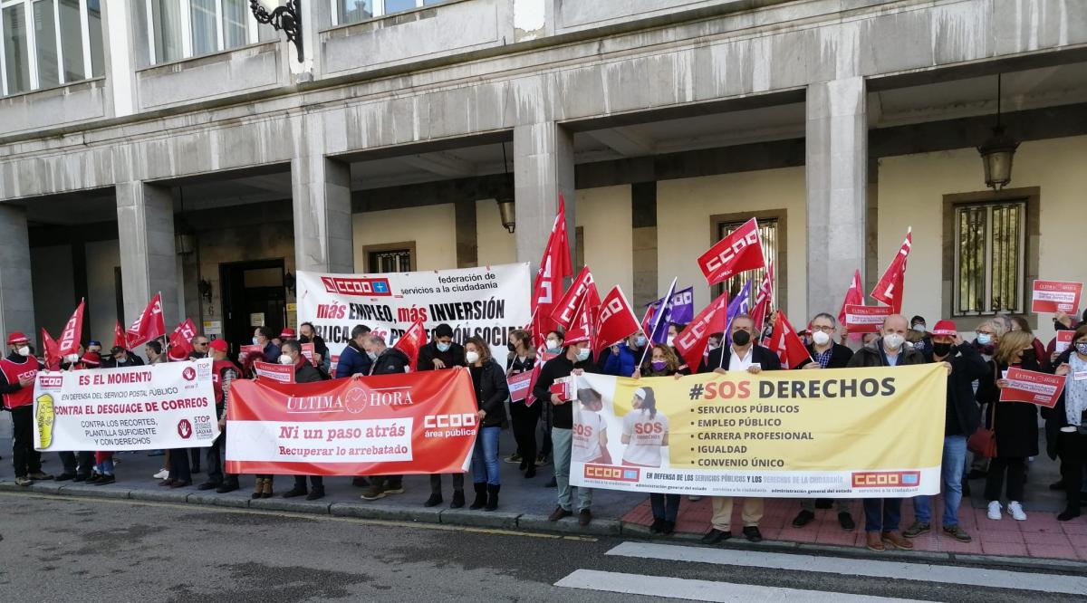 CCOO exige el cumplimiento de los acuerdos y la recuperacin de la negociacin en el rea pblica (Asturias).