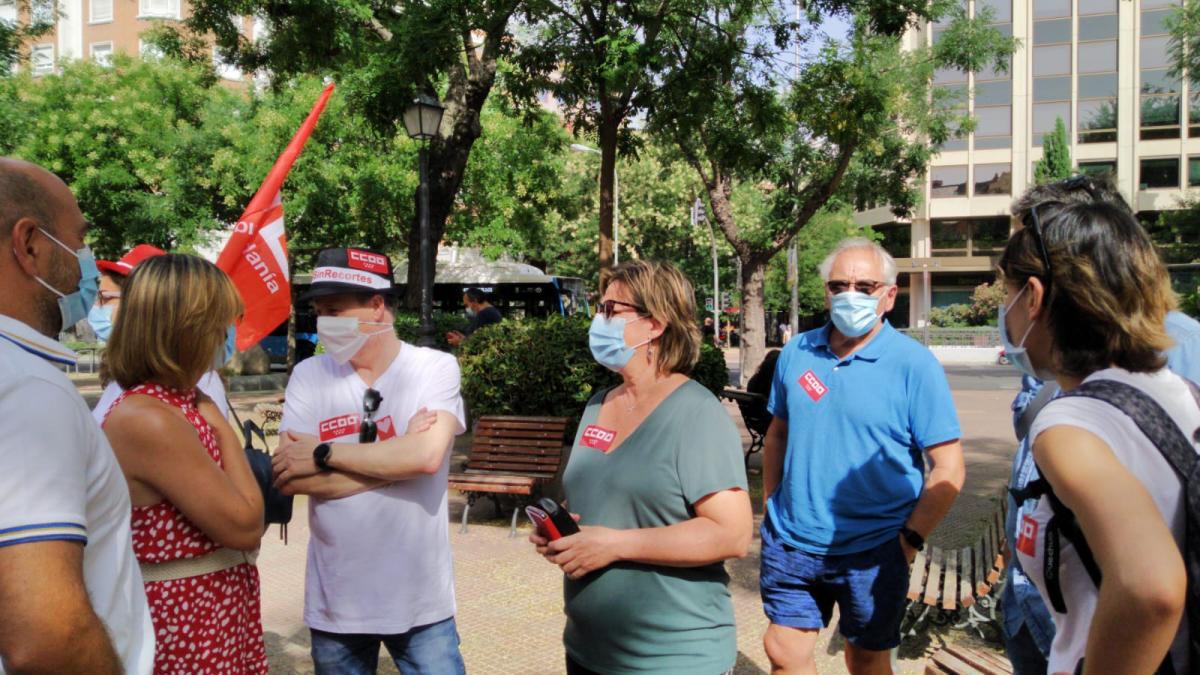 Concentracin #SOSderechos para exigir que el Gobierno cumpla los compromisos adquiridos en la AGE