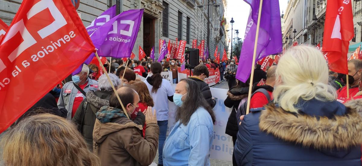 CCOO exige el cumplimiento de los acuerdos y la recuperacin de la negociacin en el rea pblica.