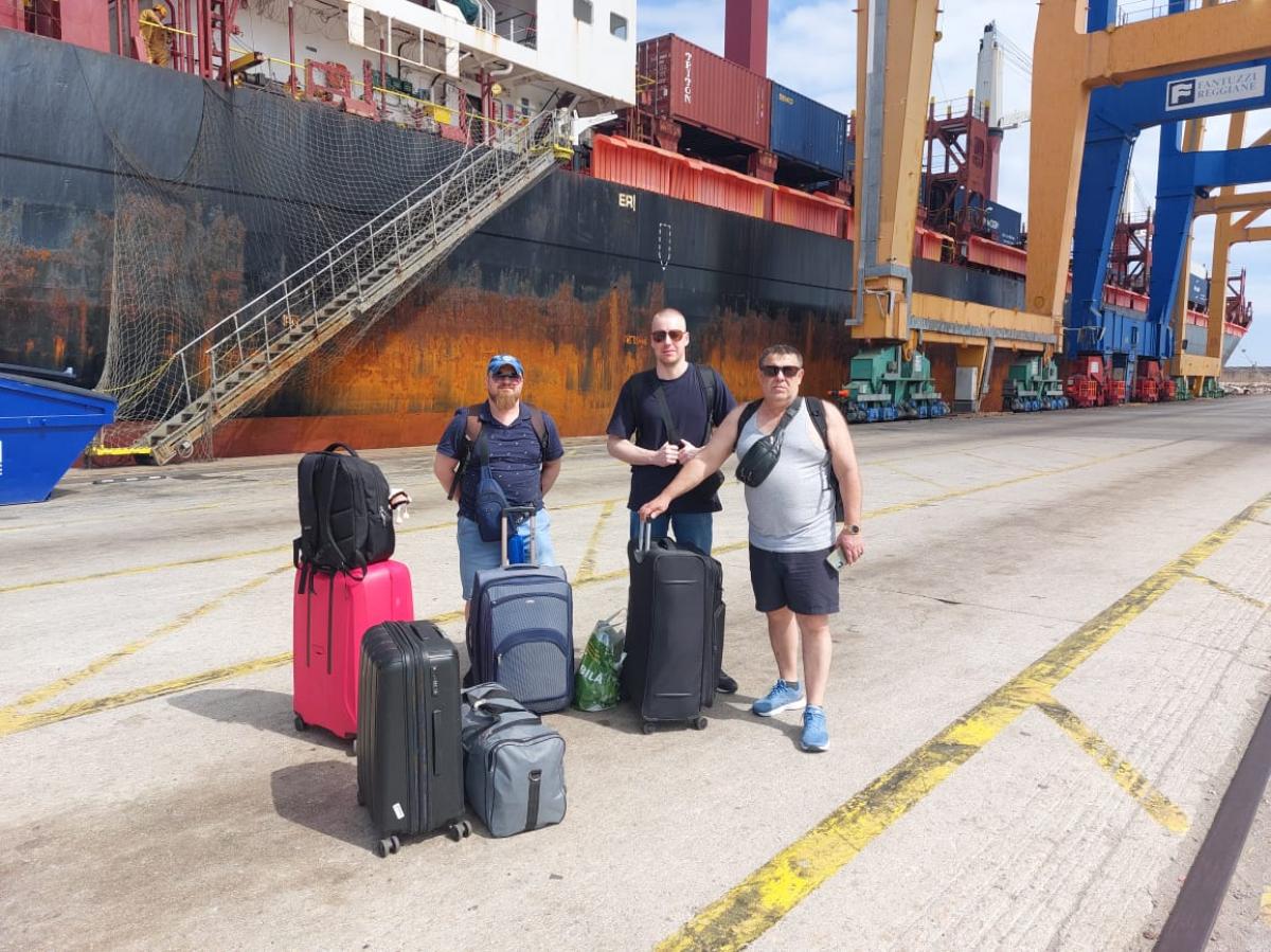 Repatriación marineros