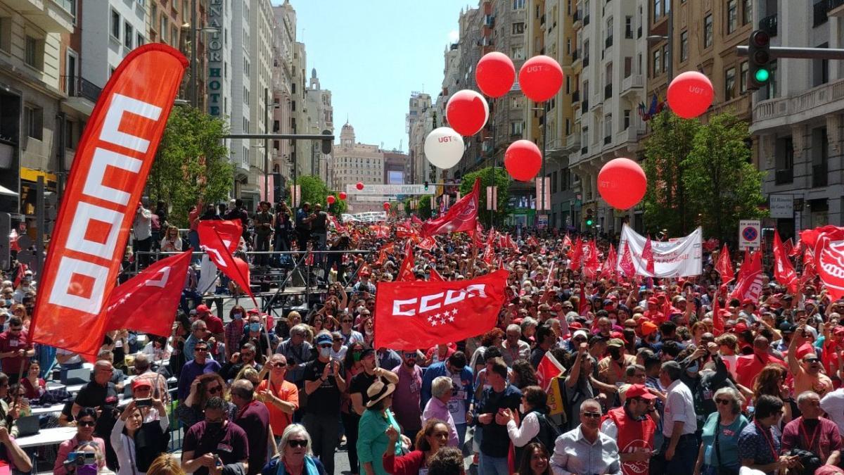 Manifestacin 1 de Mayo.