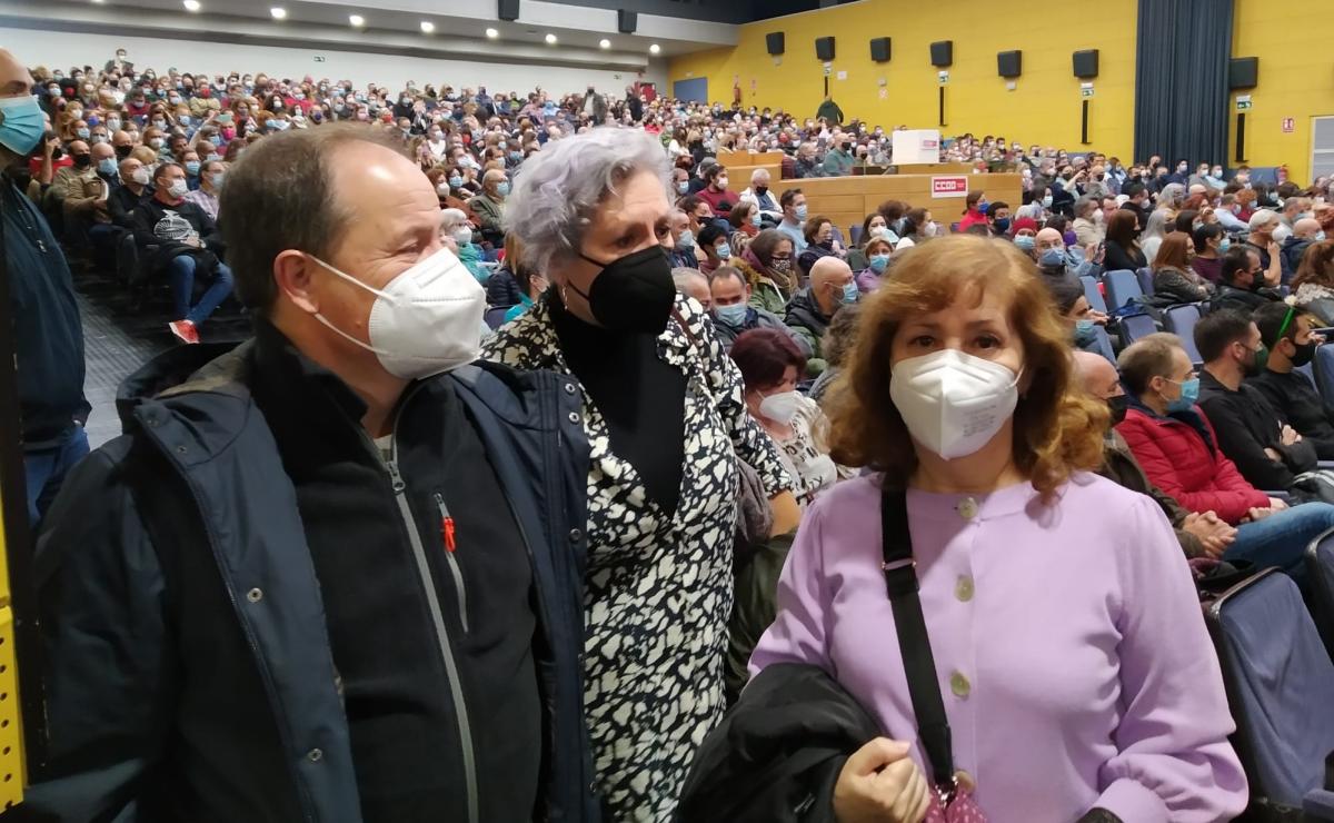 Asamblea de delegados y delegadas de CCOO Madrid (5 de noviembre de 2021).