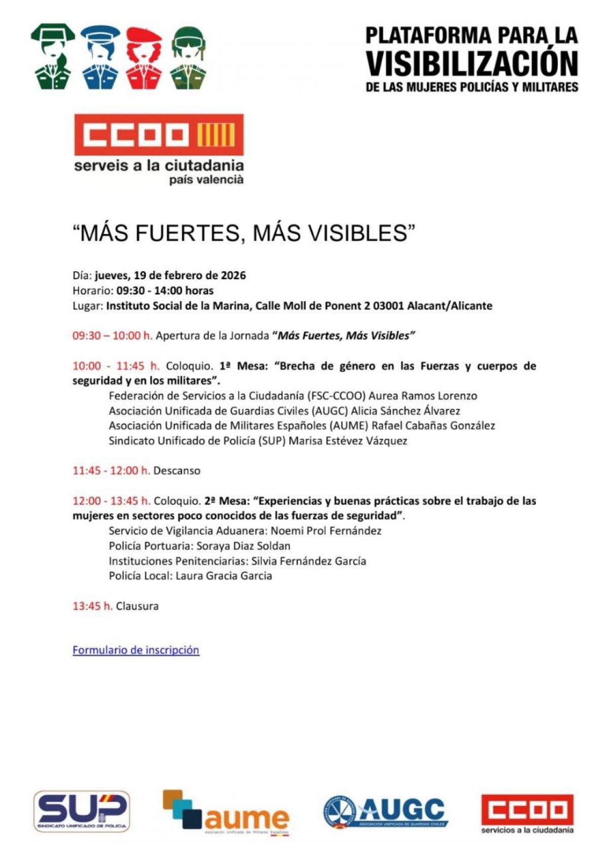 Jornada visibilización