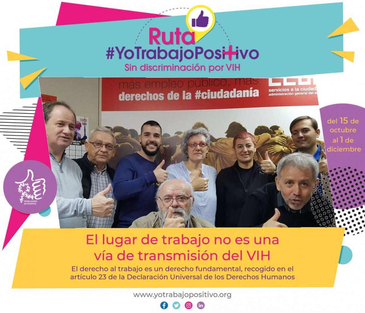 promovemos la igualdad de oportunidades en el empleo para las personas con VIH y otros colectivos en exclusin social.