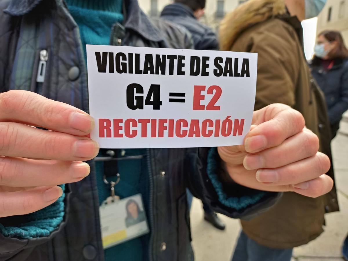 Concentracin 29N en el Museo Reina Sofa