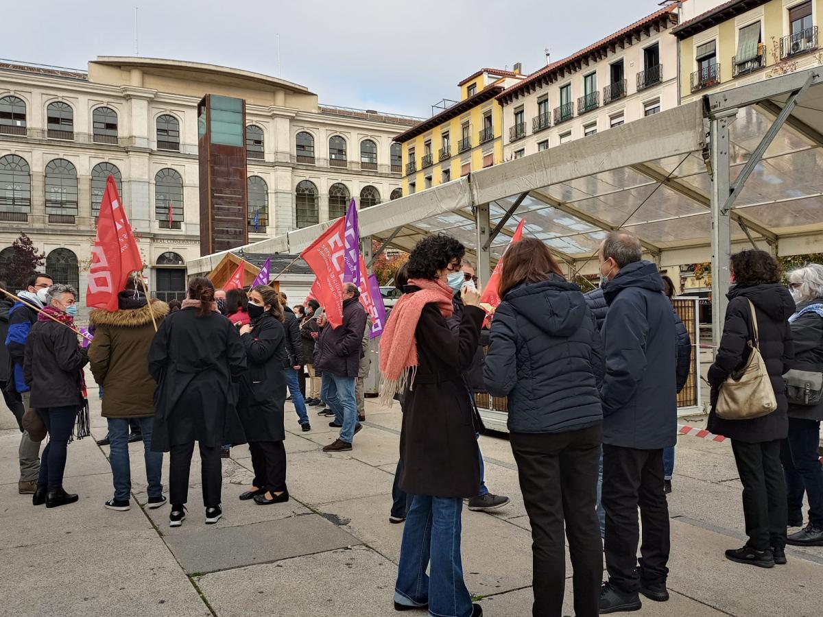 Concentracin 29N en el Museo Reina Sofa