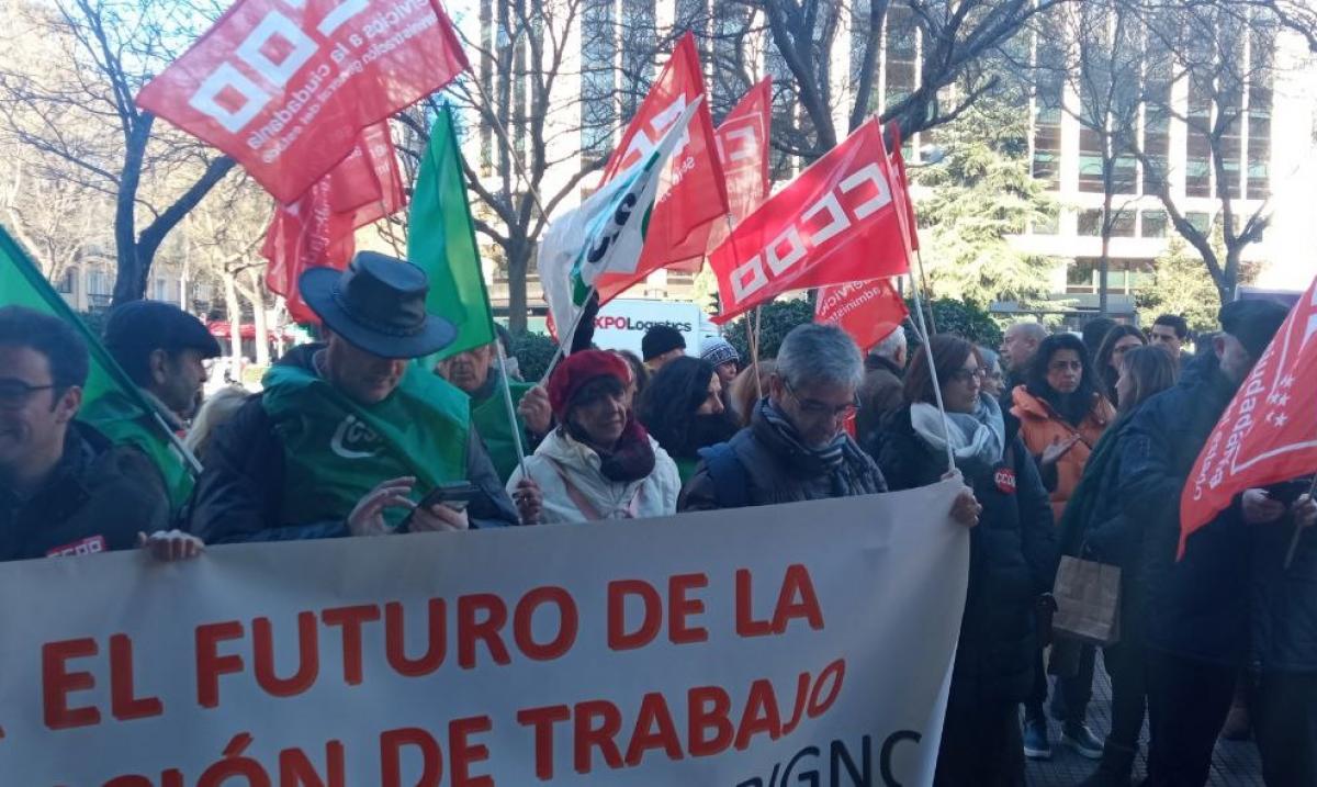 Segundo da de huelga en la Inspeccin de Trabajo y Seguridad Social