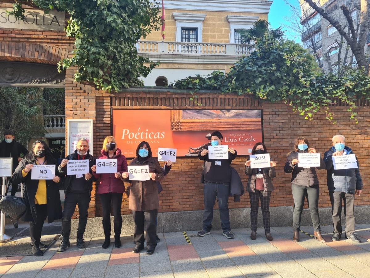 20M: Concentracin y Paros en Museos Estatales