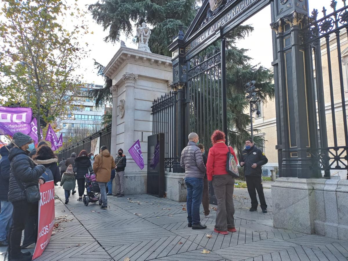 Cierre por huelga en el Museo Arqueolgico Nacional