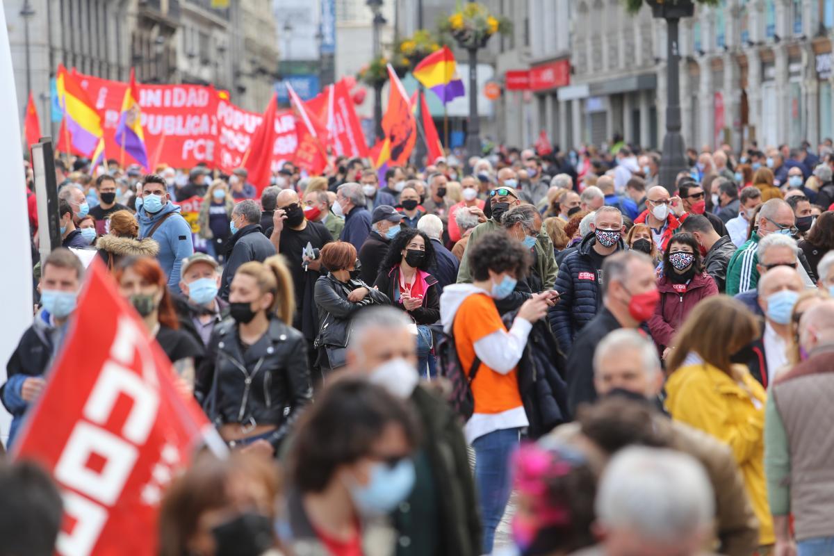 Primero de Mayo 2021 (Foto de CCOO Madrid)