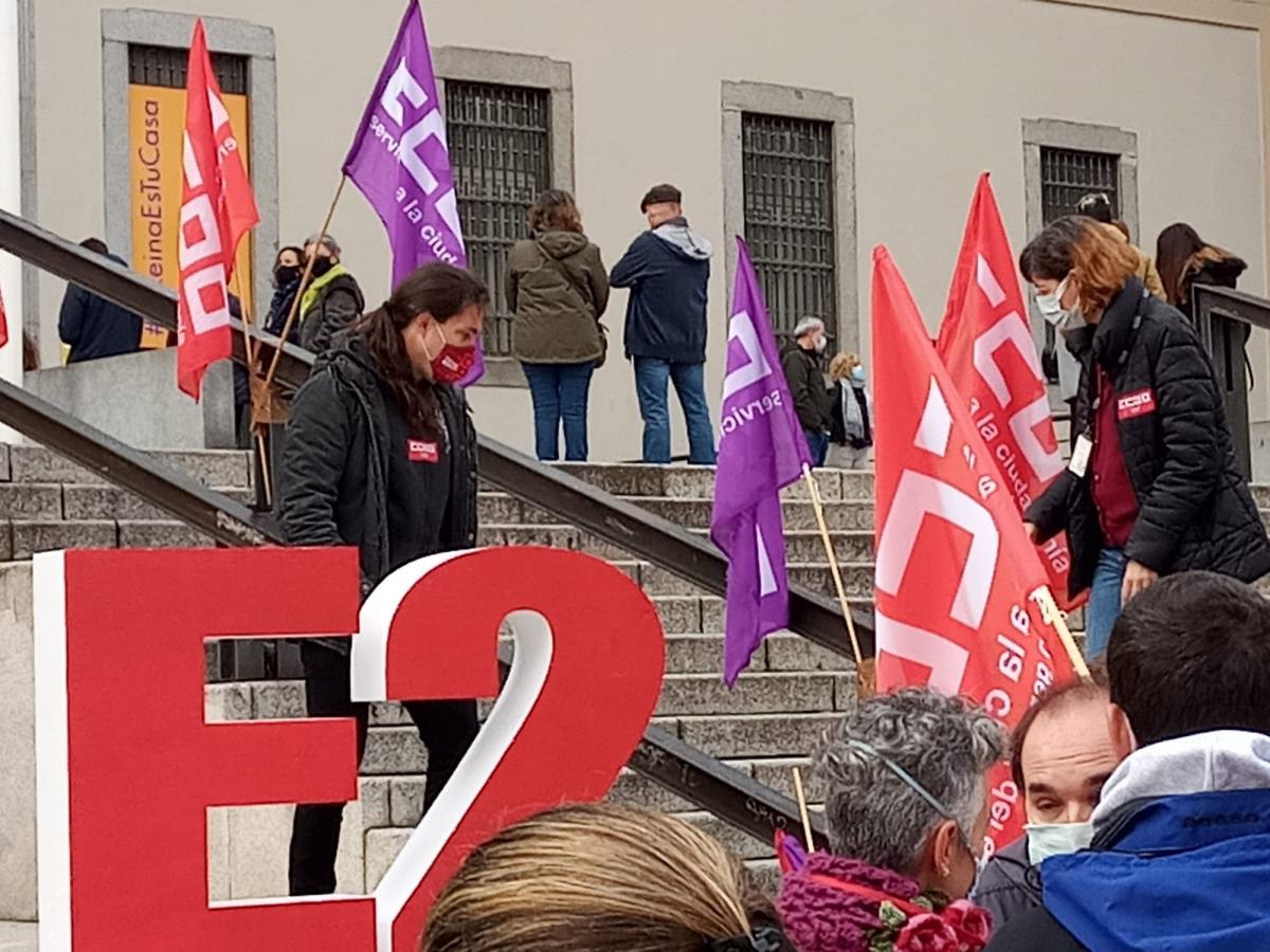 Concentracin 29N en el Museo Reina Sofa