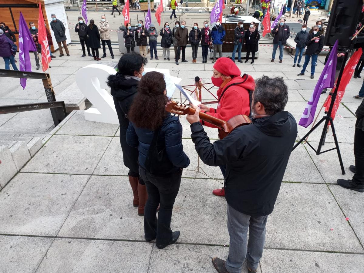 Concentracin 29N en el Museo Reina Sofa