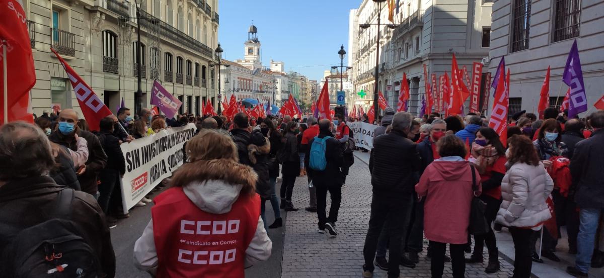 CCOO exige el cumplimiento de los acuerdos y la recuperacin de la negociacin en el rea pblica.