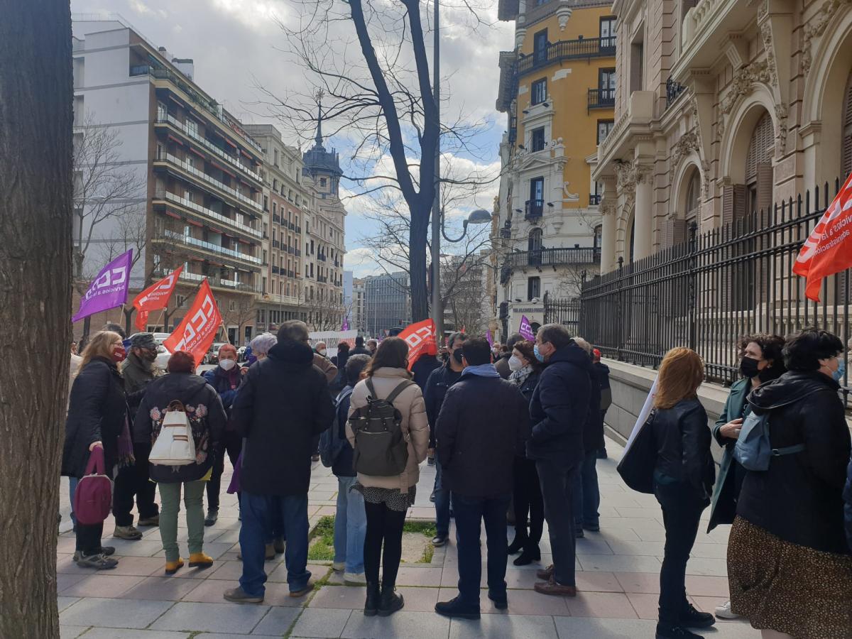 Concentracin de CCOO en Funcin Pblica