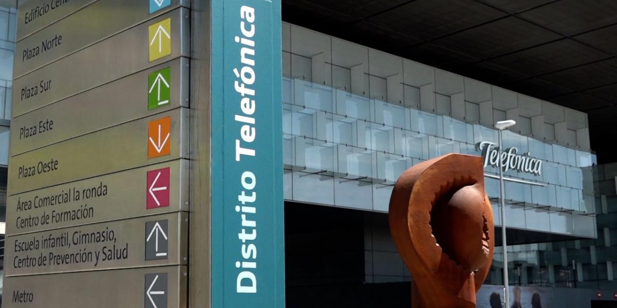 Distrito Telefónica en Madrid