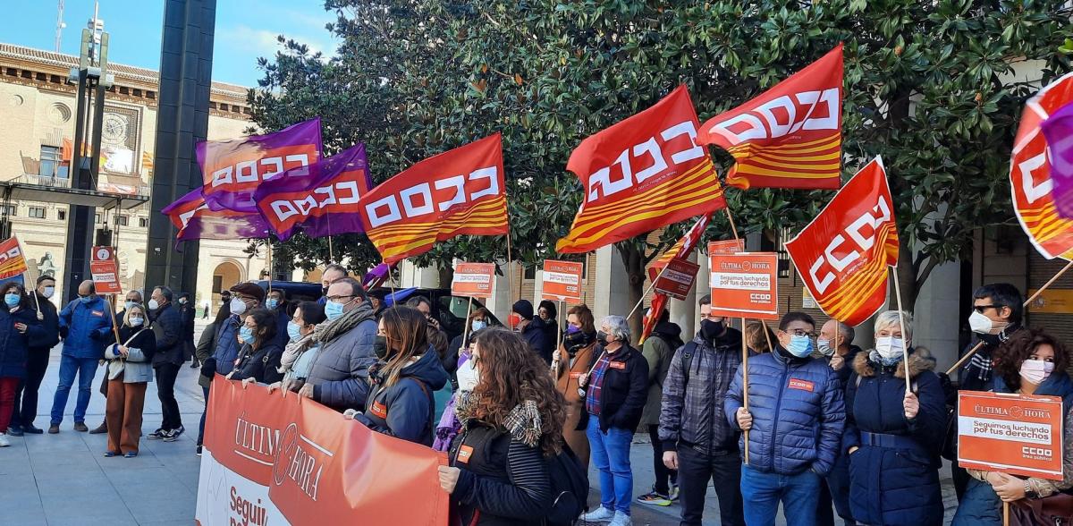 CCOO exige el cumplimiento de los acuerdos y la recuperacin de la negociacin en el rea pblica (Aragn).